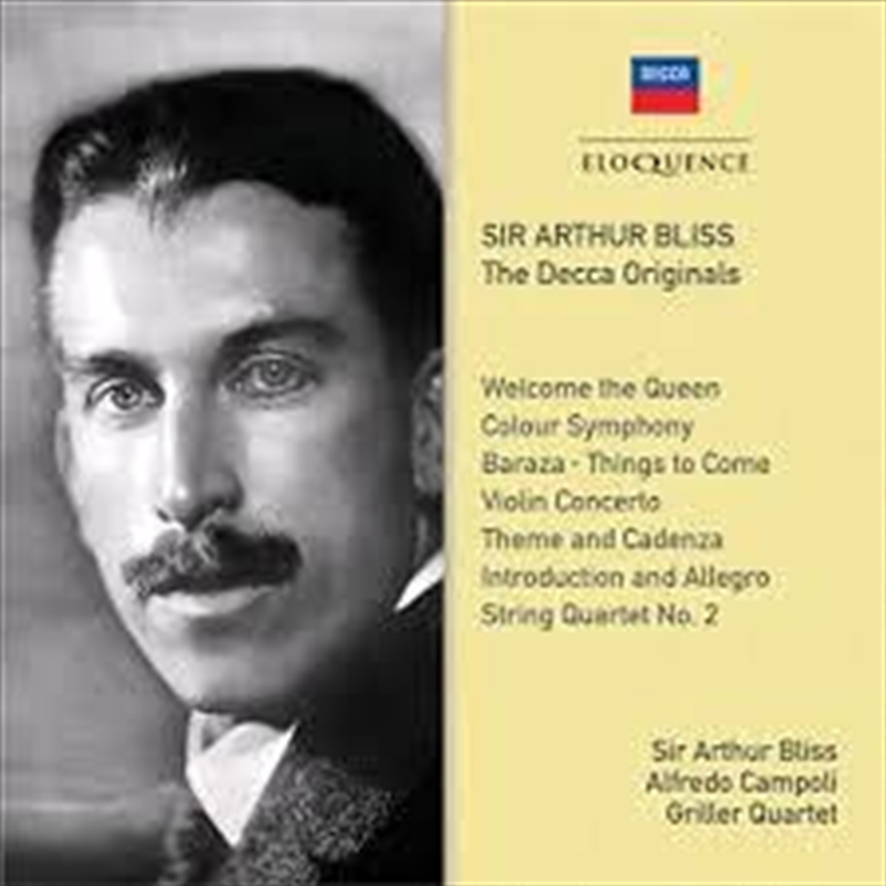 V210-2496941-202507021505-00 Sir Arthur Bliss: Decca Origin - Bliss, Sir Arthur Cd Album - Image 1