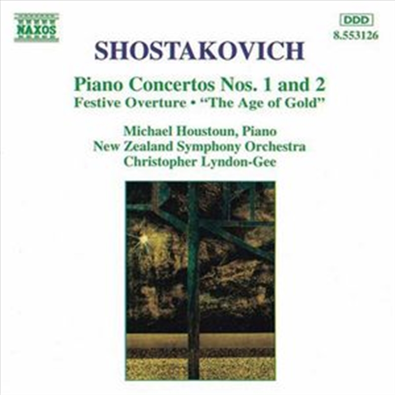 V210-255696-202507030715-00 Shostakovich:Piano Concer - Houstoun/Nzso/L Cd Album - Image 1