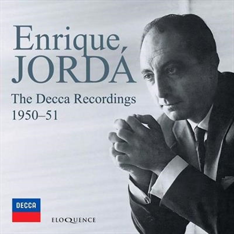 V210-2626768-202507021710-00 Decca Recordings 1950-51 - Jorda, Enrique Cd Album - Image 1