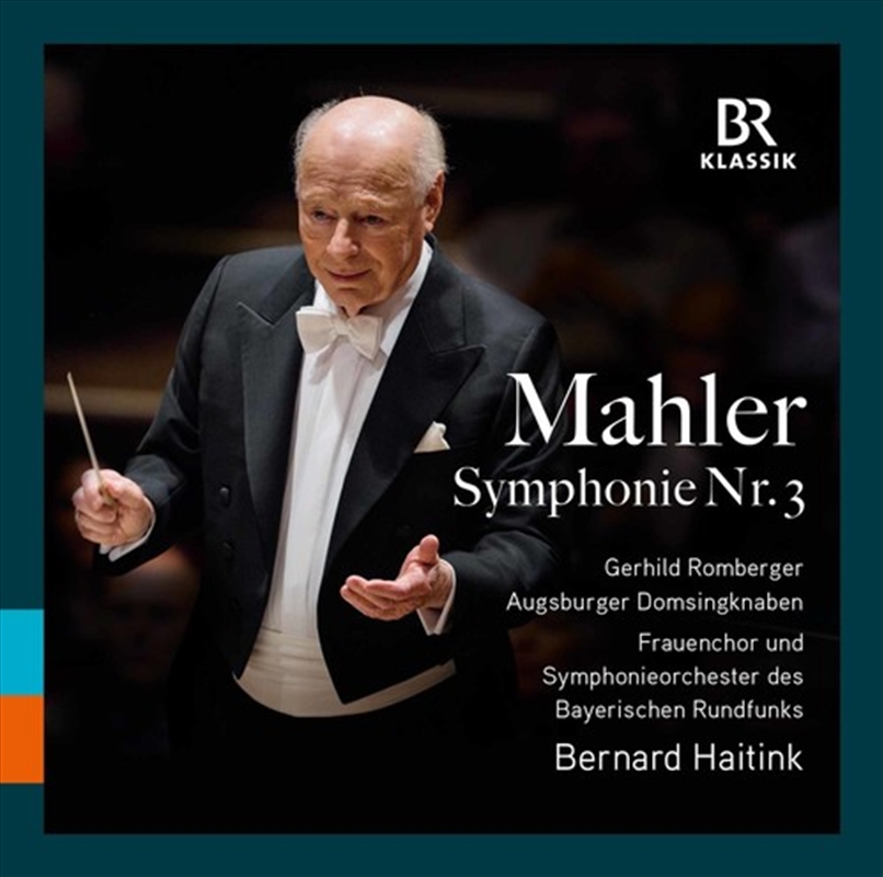 V210-2810630-202507030535-00 Gustav Mahler: Symphony 3 - Gustav Mahler: Haitink: Romberger Cd Album - Image 1