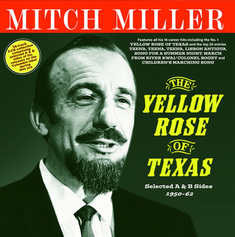 V210-3024414-202507030645-00 Yellow Rose Of Texas: Selected - Miller, Mitch Cd Album - Image 1