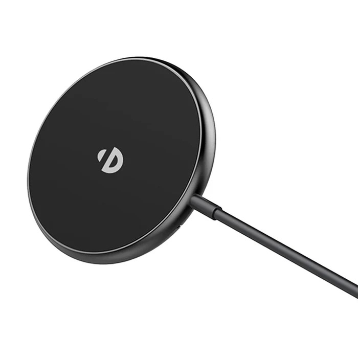 V28-ELECHOT697F-202509221025-00 CHOETECH T697-F 15W/7.5W/5W magnetic charger for iPhone, Air Pods and more 1.5M Black - Image 1