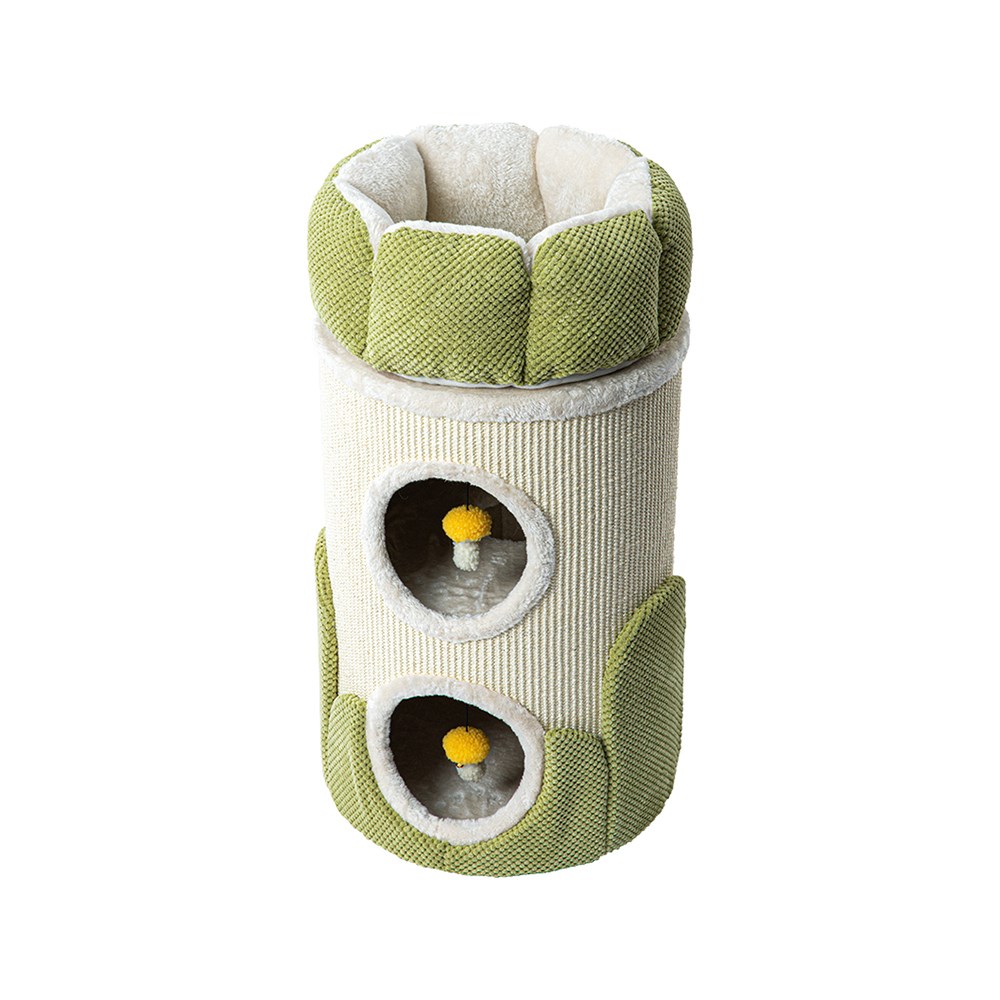 HONEYPOTCAT Arctic Snug Double Sisal Barrel  - 75cm