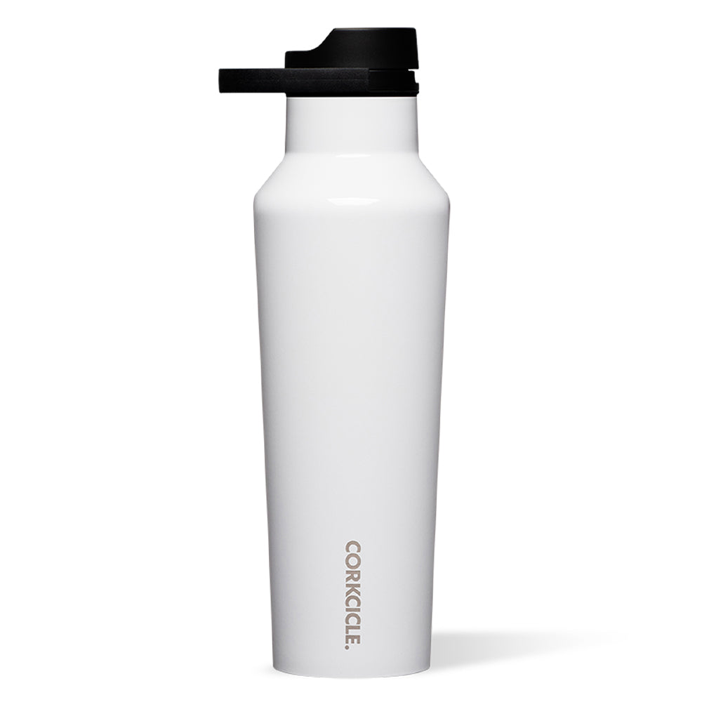 V398-CK-2020GW-202507041125-00 Corkcicle Sport Canteen - 600ml Gloss White - Image 1