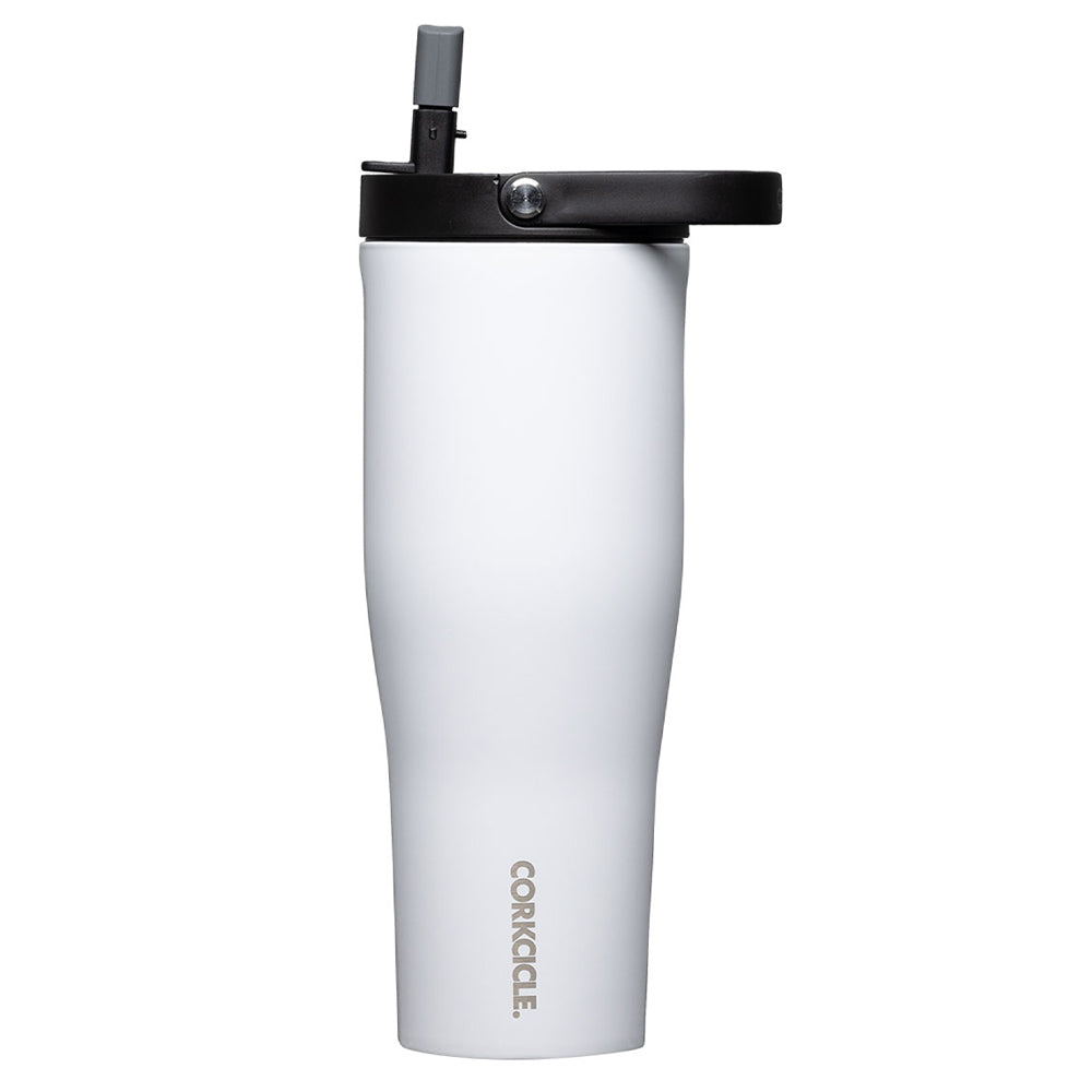 V398-CK-2830GW-202507041131-00 Corkcicle Go Cup XL - 887ml Gloss White - Image 1
