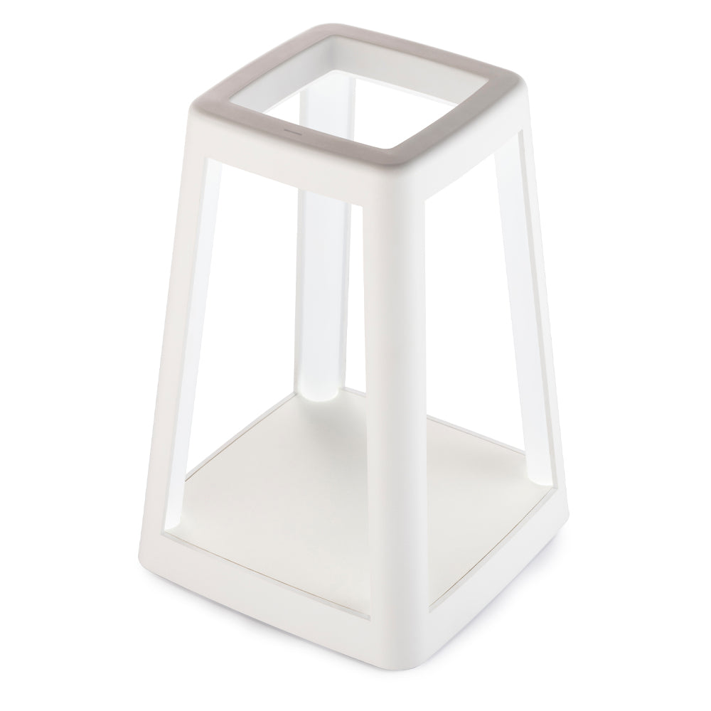 V398-LD-LH94W-202507041116-00 Lexon Lantern Portable Lamp With Built-In Wireless Charger - White - Image 1