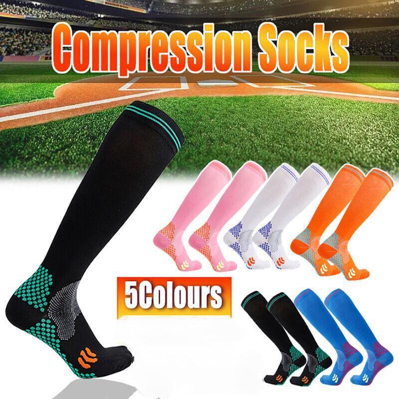 V528-9360101042226-202509302227-00 Compression Socks Miracle Copper Anti Fatigue Unisex Travel DVT Comfort 2XL - 1Pair White - Image 1