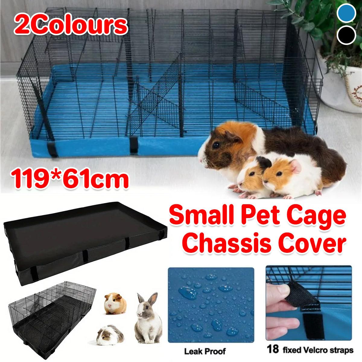 V528-BOTTOM-COVER-BLACK-227487-202509301509-00 Waterproof Small Pet Crate Sump Cover Dirt Resistant Mat Easy to Clean Protector - Black - Image 1