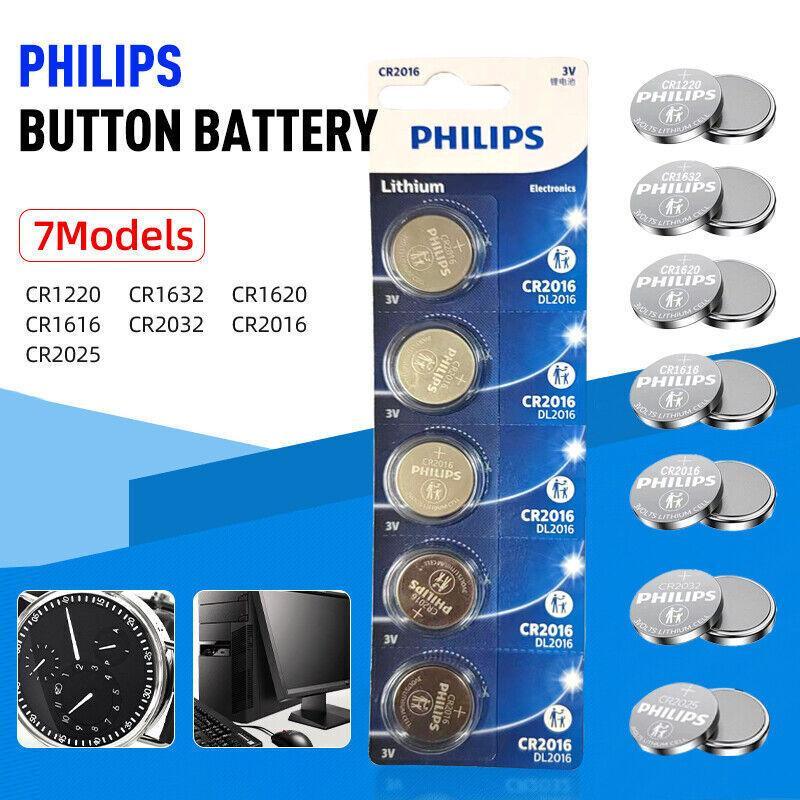 V528-CR1632-4PCS-39114-202509302154-00 5-20Pcs Philips Cr1220 Cr1616 Cr1620 Cr1632 Cr2016 Cr2025 Cr2032 Button Battery - CR1632-20PCS - Image 1