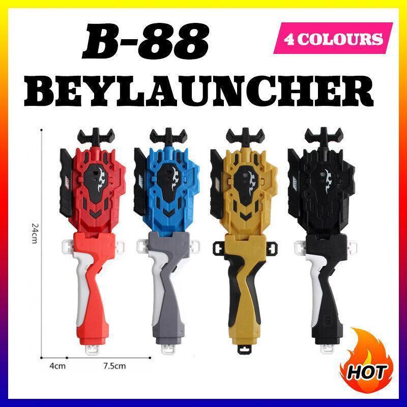 V528-GYROTRANSMITTER-GOLD-854073-202510010900-00 B-88 Beylauncher Beyblade String Launcher Ripper Red Blue Black - Gold - Image 1