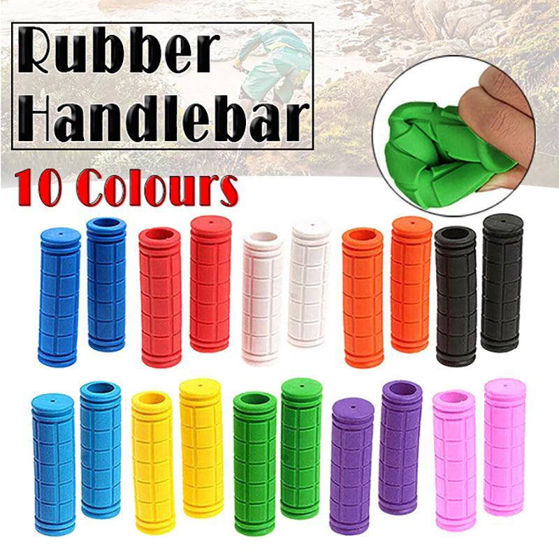 V528-HANDLEGRIP-ORANGE-93744-202510011218-00 Rubber Grips For Bmx Mtb Cycle Road Mountain Bike Scooter Bicycle Handle Bar - Orange - Image 1