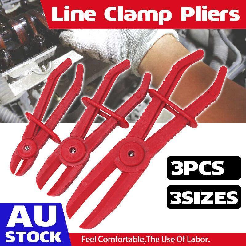 V528-HOSECLAMP-121561-202509250936-00 3PCS Nylon Hose Clamp Pliers Set | Flexible Pinch-Off Tool for Fuel Brake Water Lines - Image 1