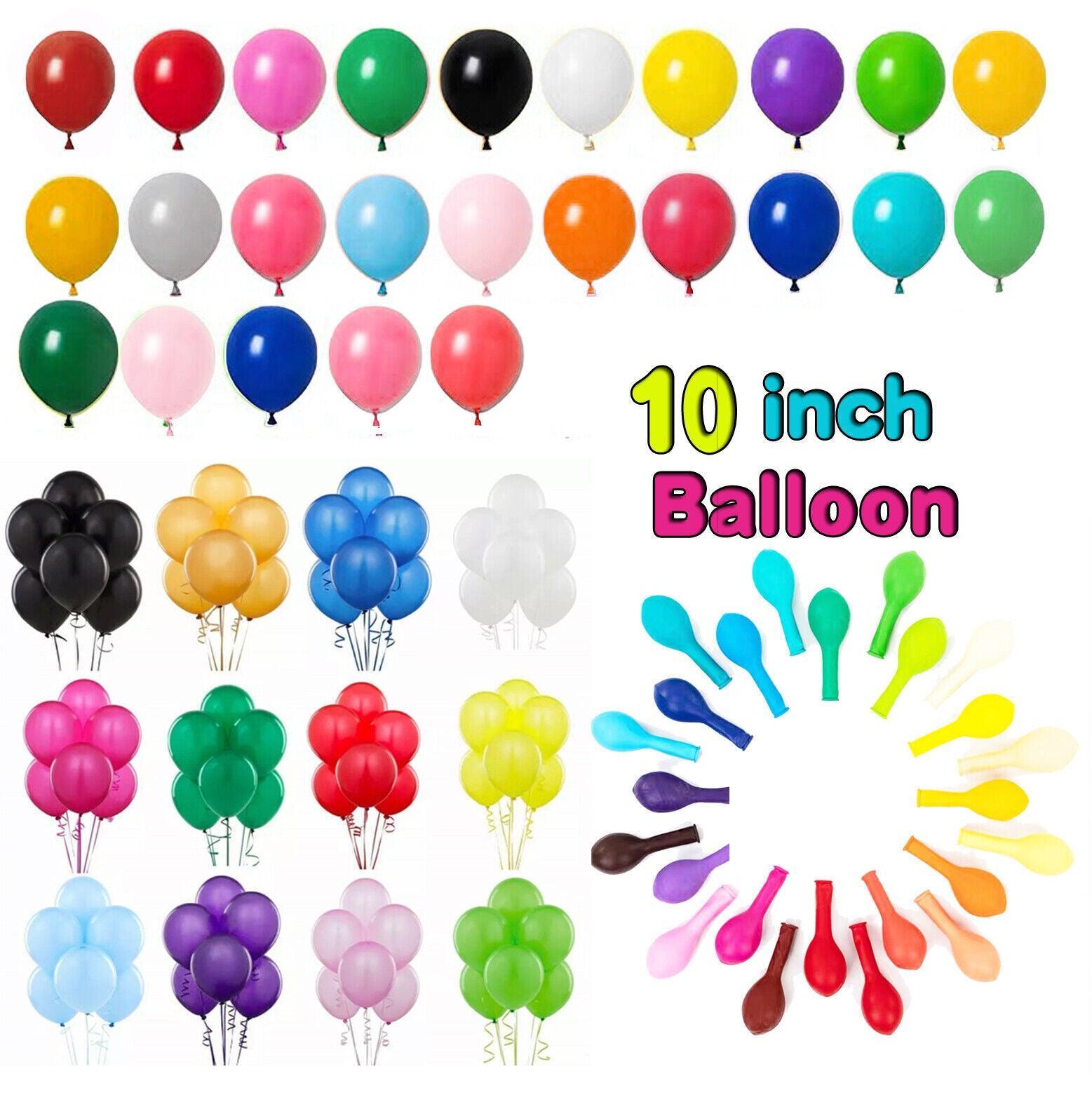 V528-P-HAOLIN-RECOLOUR-RED99259-202510010254-00 100PCS 10 Inch Latex Balloons Party Decorations Birthday Wedding Balloon Solid Colour - Red - Image 1