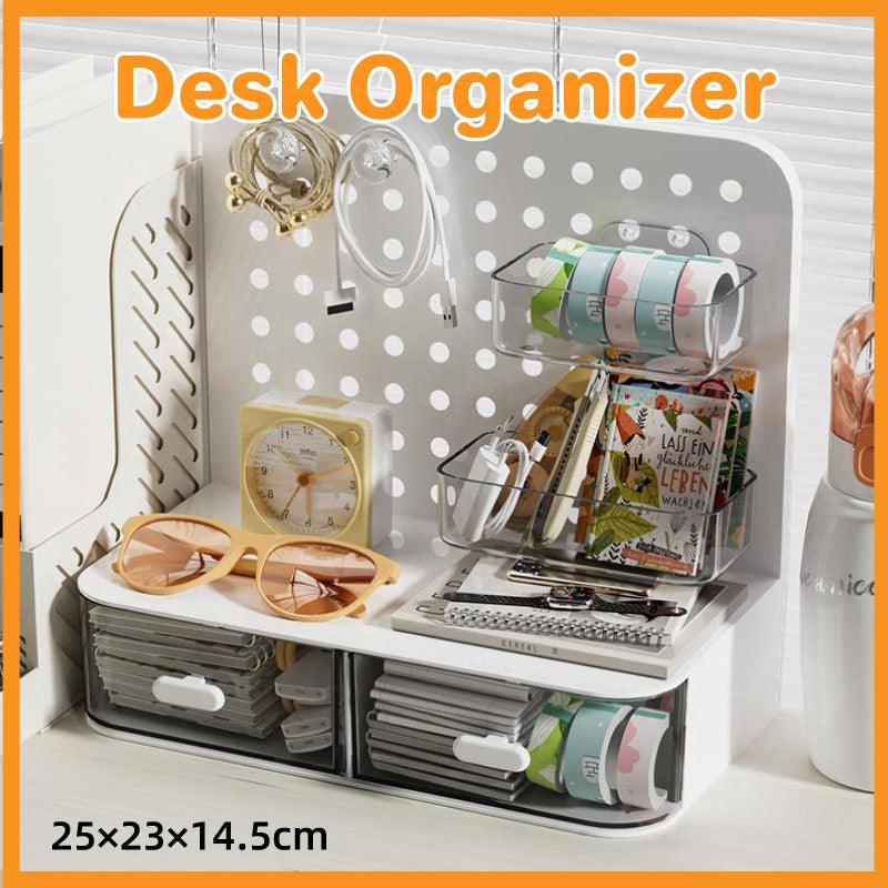 V528-PERFORATED-BOARD-437590-202509251535-00 Desktop Storage Box Drawer Organizer Hole Plate Shelf Sub Storage Solution - Image 1