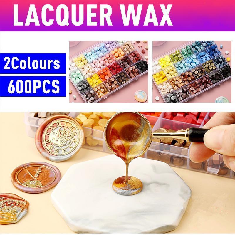 V528-SEALINGWA-MACARON-455950-202509302345-00 600 X Colour Sealing Wax Mix Metallic Stick Beads Stamp Seal Candle Envelope VIC - Macaron Color - Image 1
