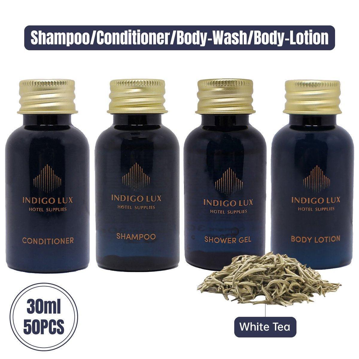 V528-SHAMPOO-50PCS-462334-202510010209-00 50pcs 30ml Hotel Toiletries Set Shampoo and Conditioner for Guesthouse Travel - Shampoo - Image 1