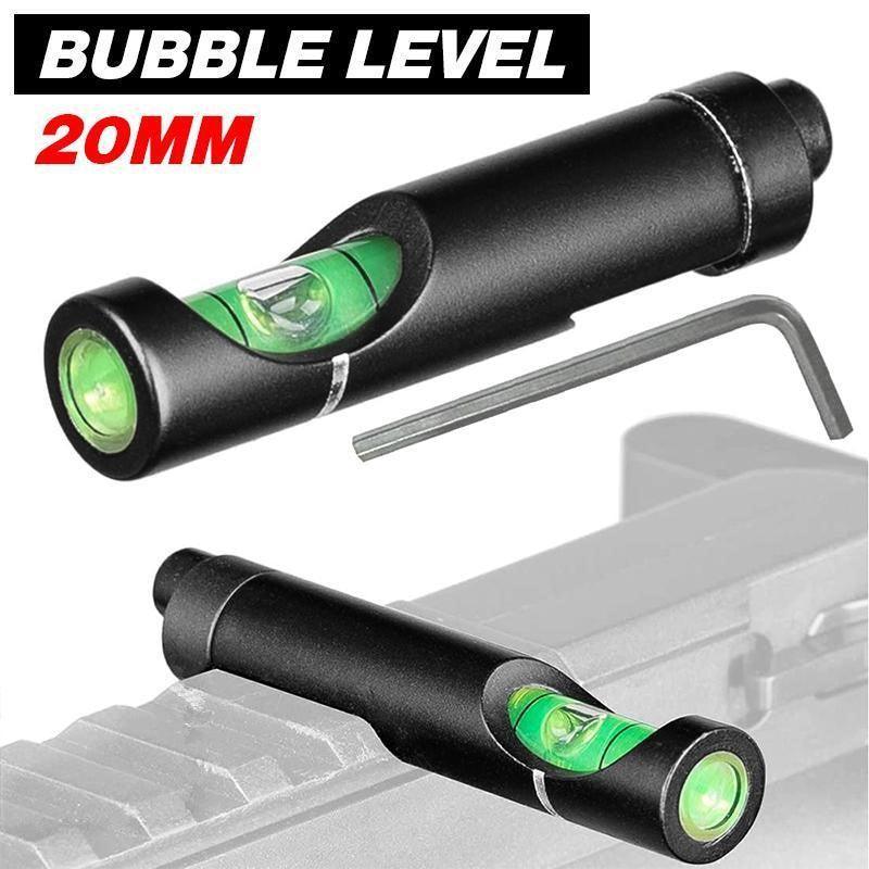 Metal Spirit Bubble Level For Picatinny Weaver Rail Rifle Sight Mount Scope 20Mm