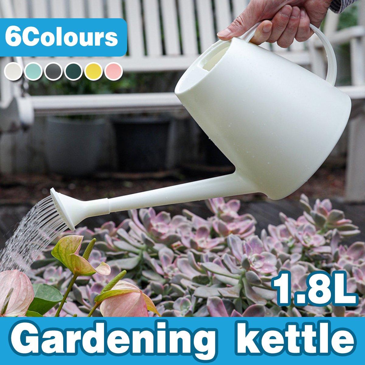 V528-WATERING-CAN-YELLOW-806547-202509301454-00 Long Spout Watering Can Garden Sprinkler Gardening Tools for Plants Flowers - Yellow - Image 1