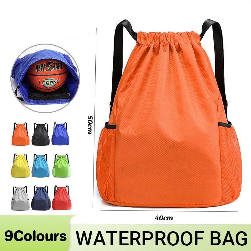 V528-WATERPROOFBAG-YELLOW-271489-202509190930-00 Sports Backpacks Large Capacity Waterproof Bag Sport Bag - Yellow - Image 1