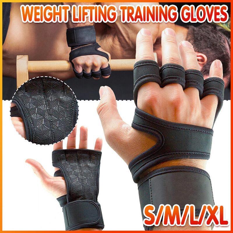 V528-WRISTGLOVES-S-86417-202510010709-00 Weight Lifting Training Gloves Women Men Fitness Sports Body Building Gym Gloves - S - Image 1