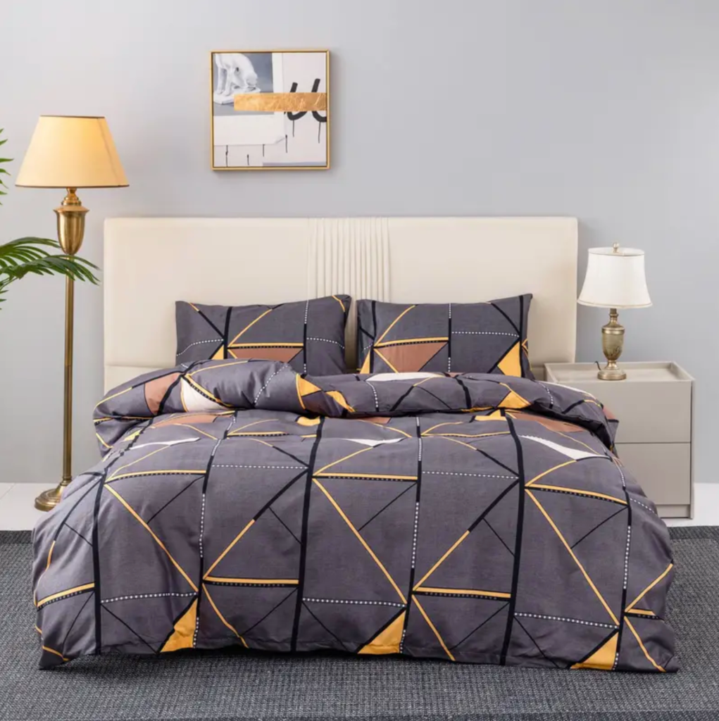 V535-QC-TRIRAY-S-202508221320-00 Dreamfields - Triray Quilt Cover Set - (2pcs, Single Size) - Image 1