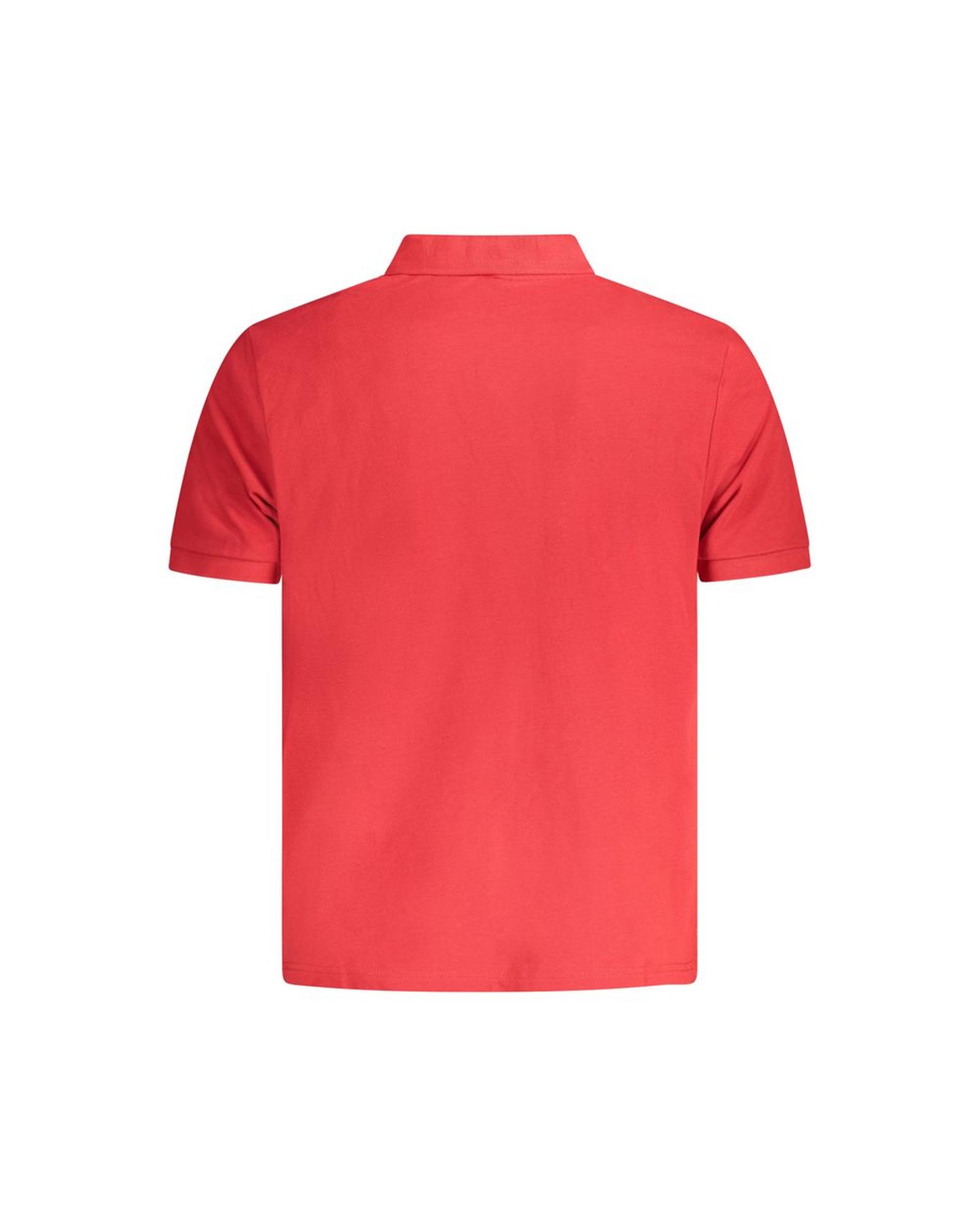 V539-NO-33998-L-202506191936-00 North Sails Men's Red Cotton Polo Shirt - L - Image 1
