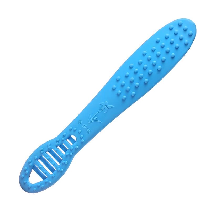 V562-1039579750DBT-202508280540-00 Silicone Health Meridian Massage Fitness Massager Random Colour 27Cm - Image 1