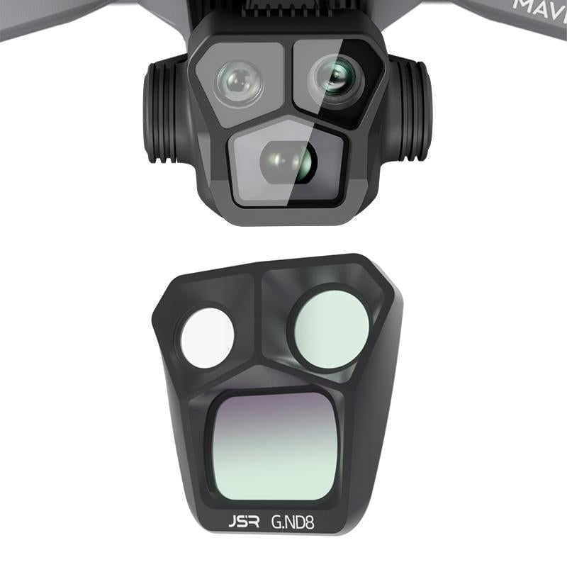 V562-104340500ADE-202508290346-00 Gradient Neutral Density Lens Filter for Dji Mavic 3 Pro - Gnd16 - Gnd8 For Dji Mavic 3 Pro - Image 1