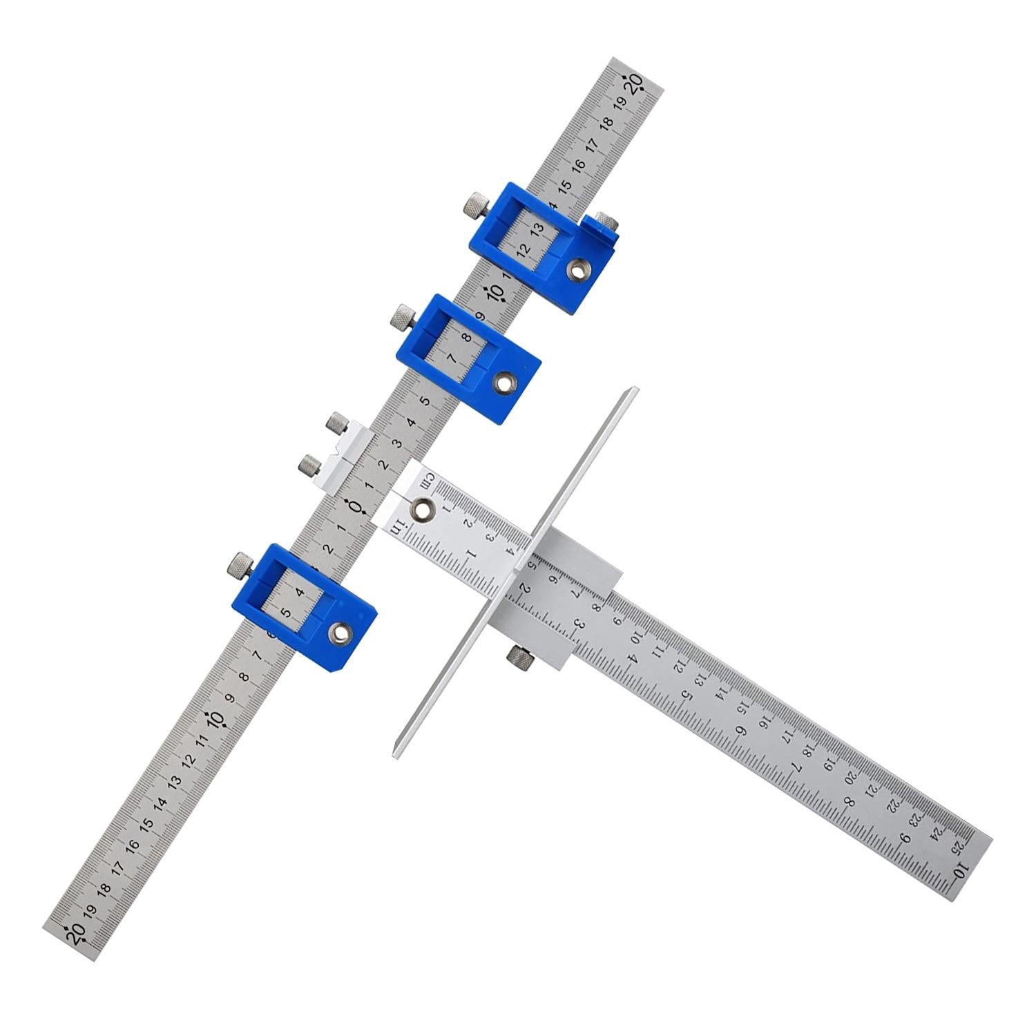 V562-1051442060DBT-202508271711-00 Aluminum Punch Locator for Cabinet Door Holes - Image 1
