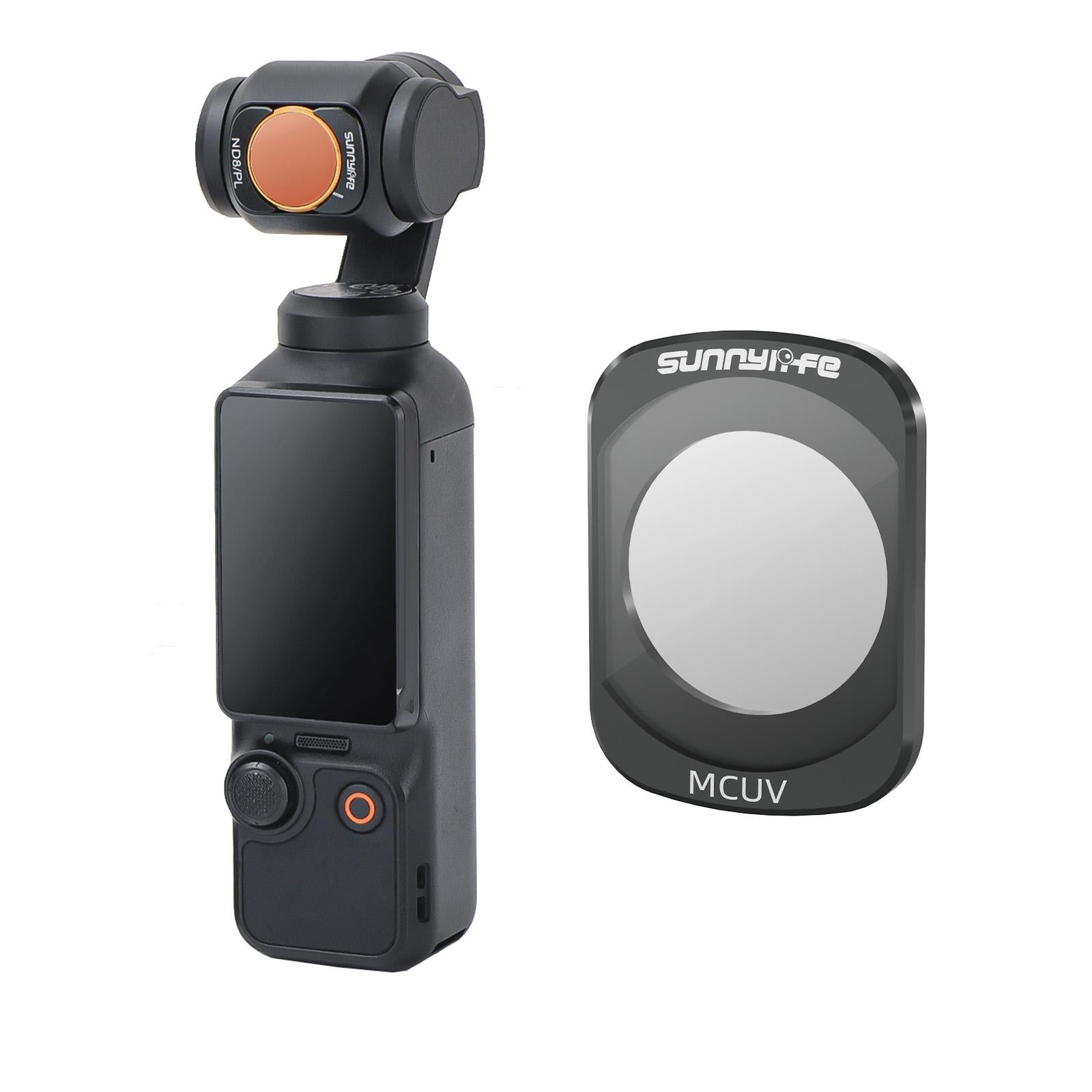 V562-106899600ADE-202508290415-00 Sunnylife 3 In 1 Nd16 Camera Lens Filter For Dji Osmo Pocket No Gimbal Reset - Mcuv - Image 1
