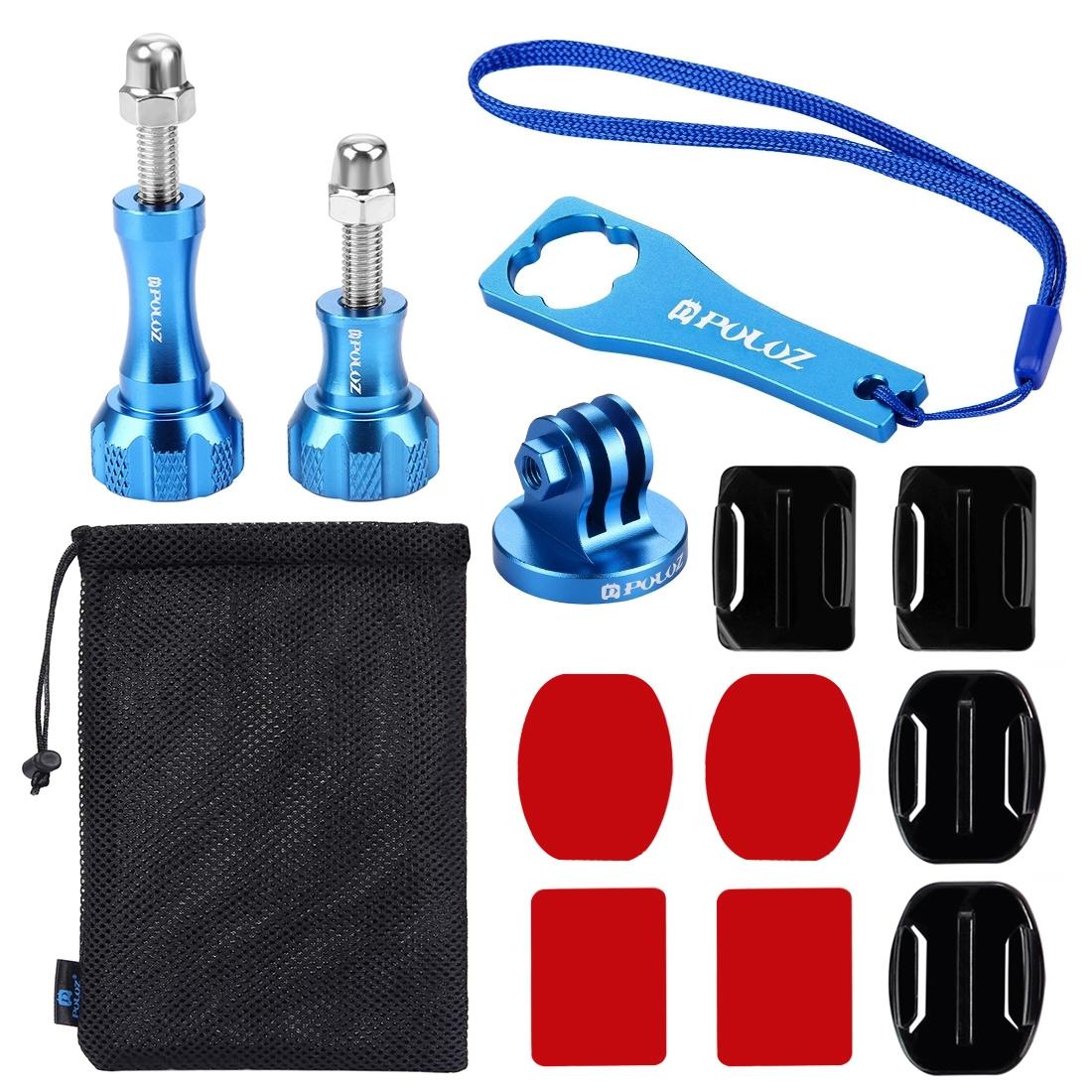 V562-12TKP-202508271915-00 Metal Accessories Combo for Gopro Insta360 Dji Action Cameras - Screws Mounts Adapter Bag Wrench - Image 1