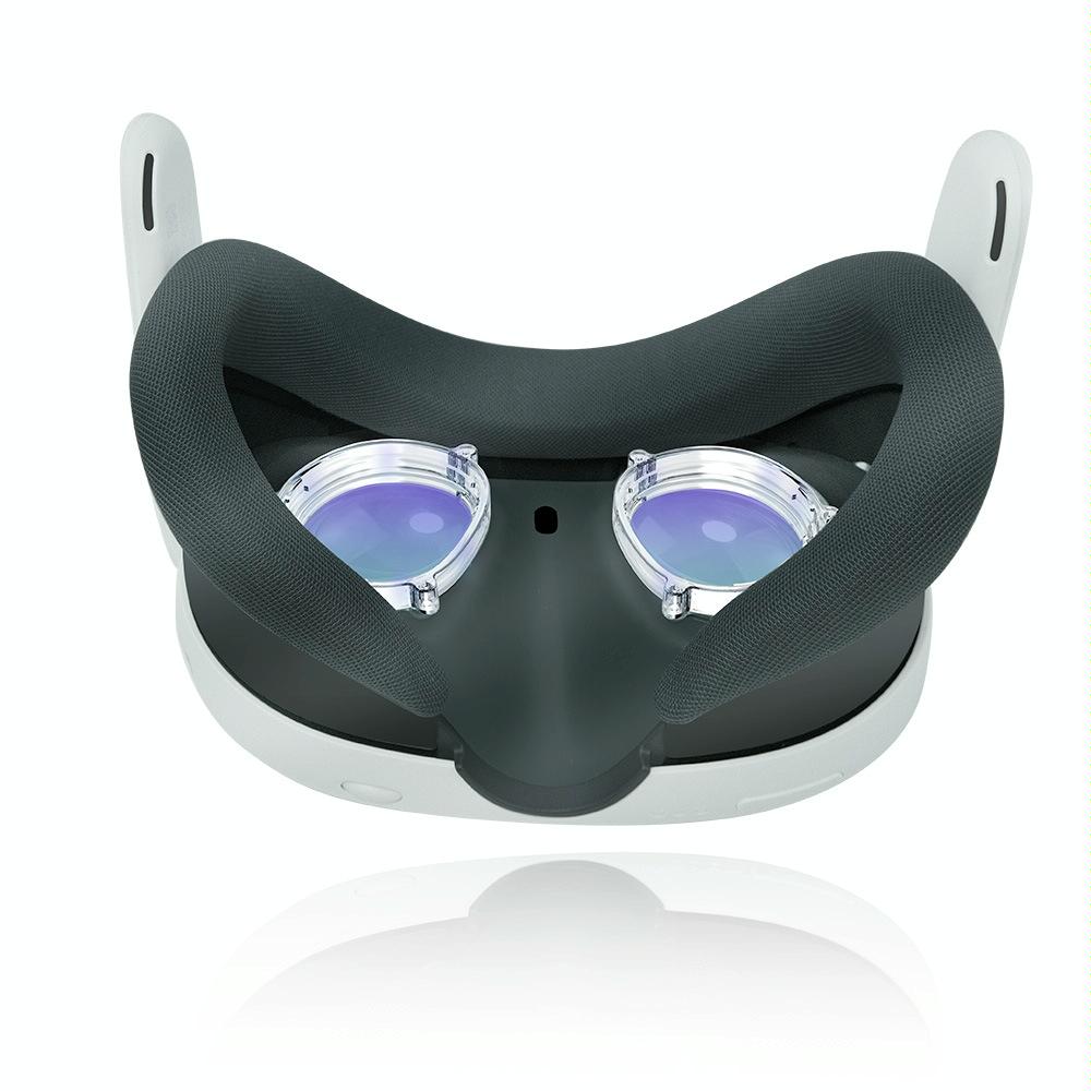 V562-2006574060DBT-202508280446-00 Meta Quest 3 Magnetic Vr Glasses - Anti Blue Light - Anti Blue Light Lens+Frame Transparent - Image 1