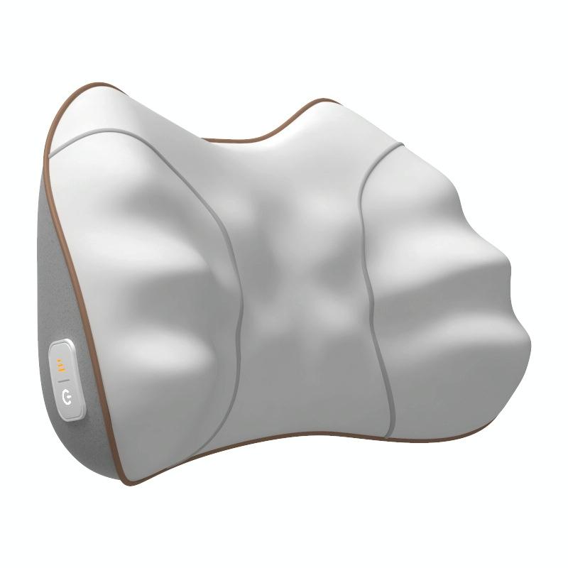 Portable Lumbar And Neck Massager For Car Gray Charging Model - Charging Model Gray