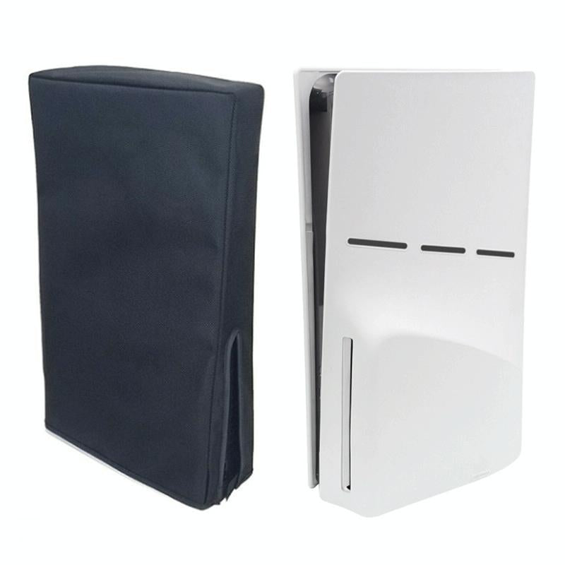 V562-2051524060DBT-202508281136-00 Black Dust Cover for Ps5 Slim - Horizontal Disc & Digital - Vertical Black - Image 1