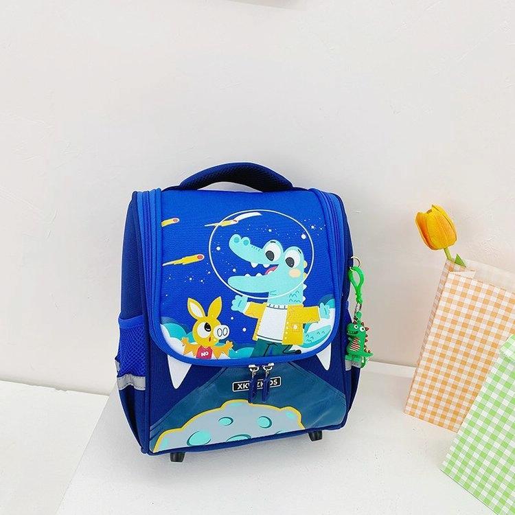 V562-2096324060DBT-202508281236-00 Kindergarten Dinosaur Shoulder Bag - Perfect for Little Ones - Dinosaur Blue - Image 1