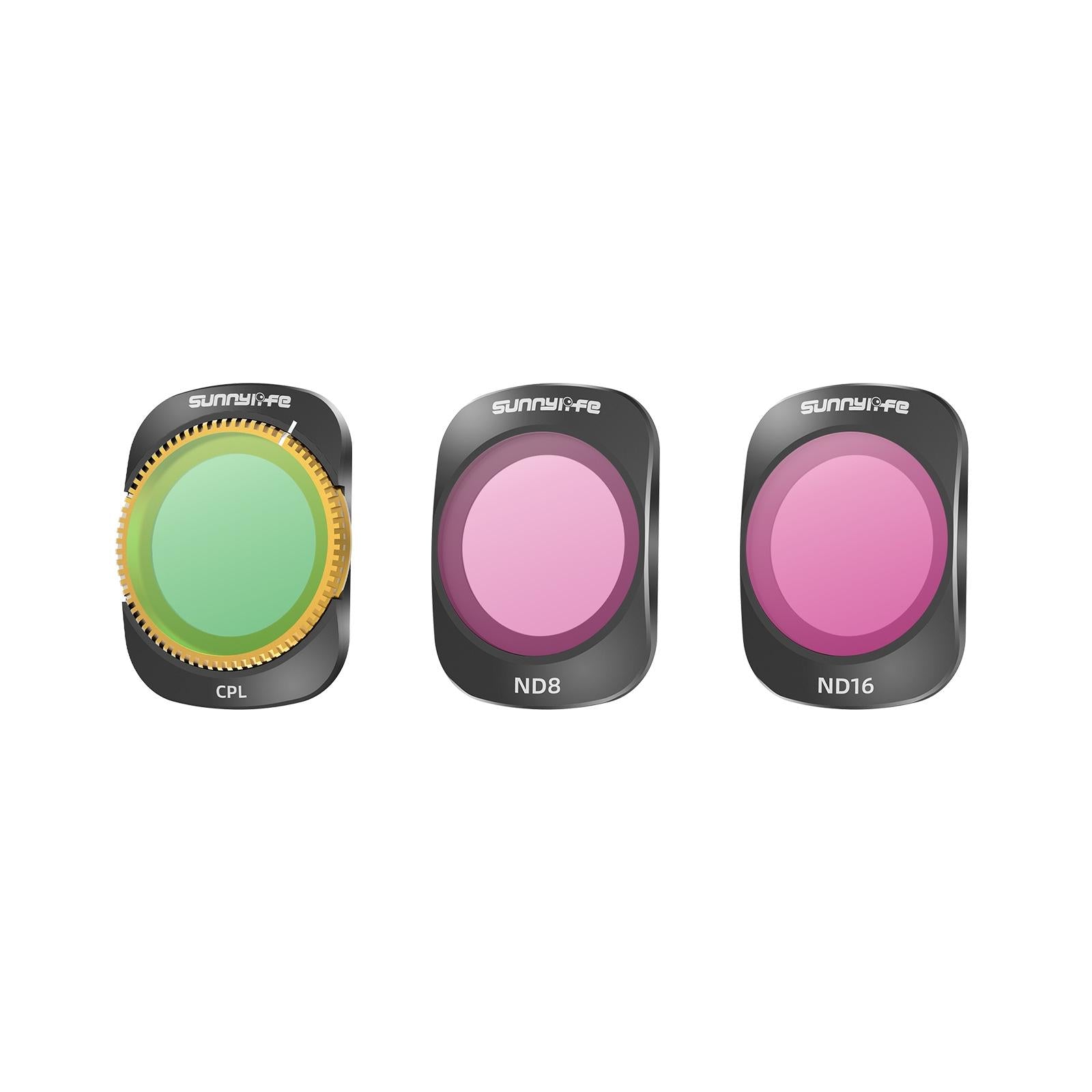 V562-219749500ADE-202508290153-00 Dji Pocket 3 Camera Lens Filter - 3 In 1 Cpl Nd8/16 - Image 1