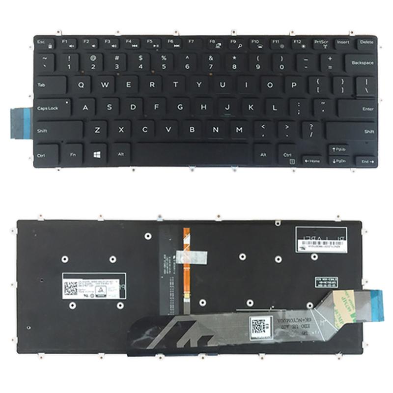 V562-2545PS-202508272221-00 Backlit Keyboard for Dell Inspiron 13 5368 5378 5578 7368 7378 - Image 1