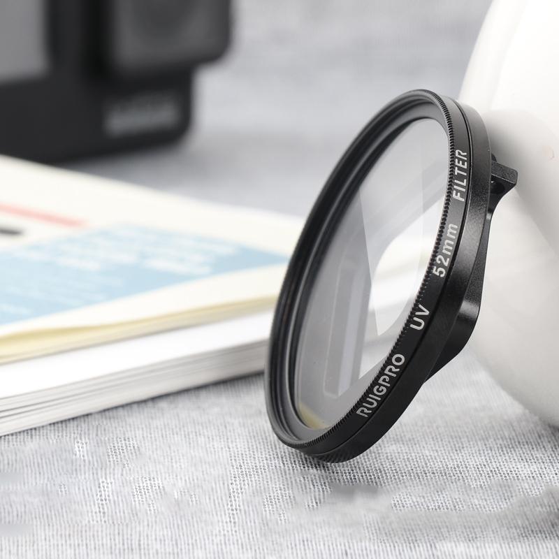 V562-2680ACD-202508280711-00 52mm Professional Filter Set for Gopro Hero 7 / 6 / 5 with Adapter and Lens Cap - Image 1
