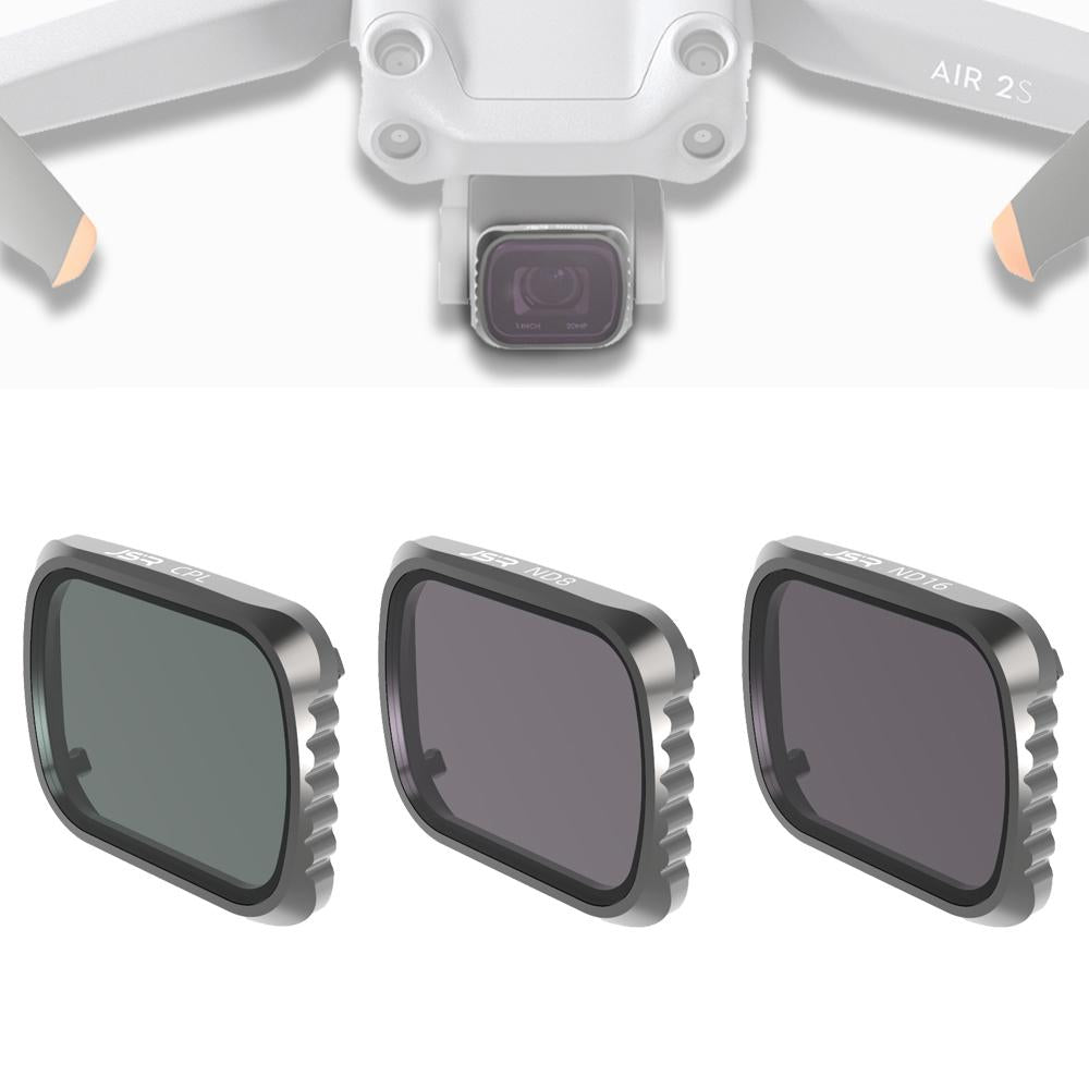 V562-2820POD-202508272236-00 Aluminum Frame Lens Filter for Dji Air 2s - Image 1
