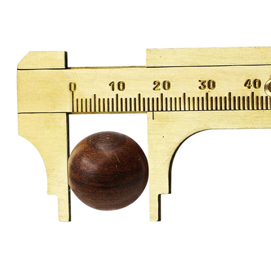 V562-28752PTE-202508271415-00 Mini Brass Sliding 100mm Vernier Caliper for Jewelry Measurement - Image 1