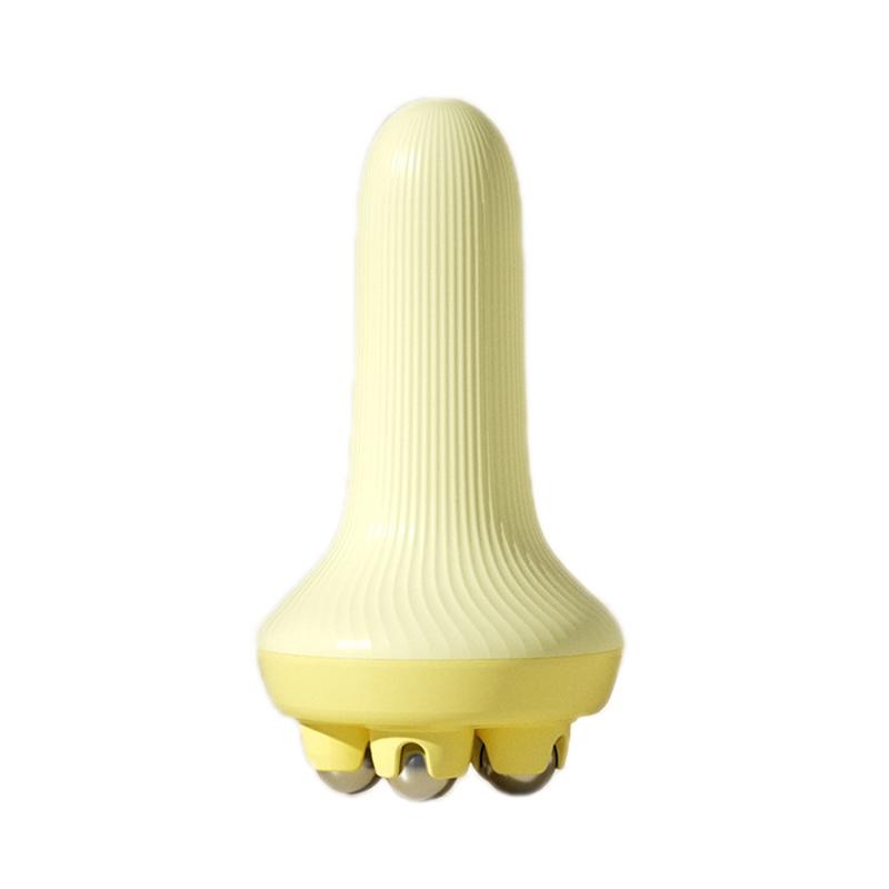 Ab Roller Massager For Inner Leg & Abdominal Muscle Relaxation Yellow