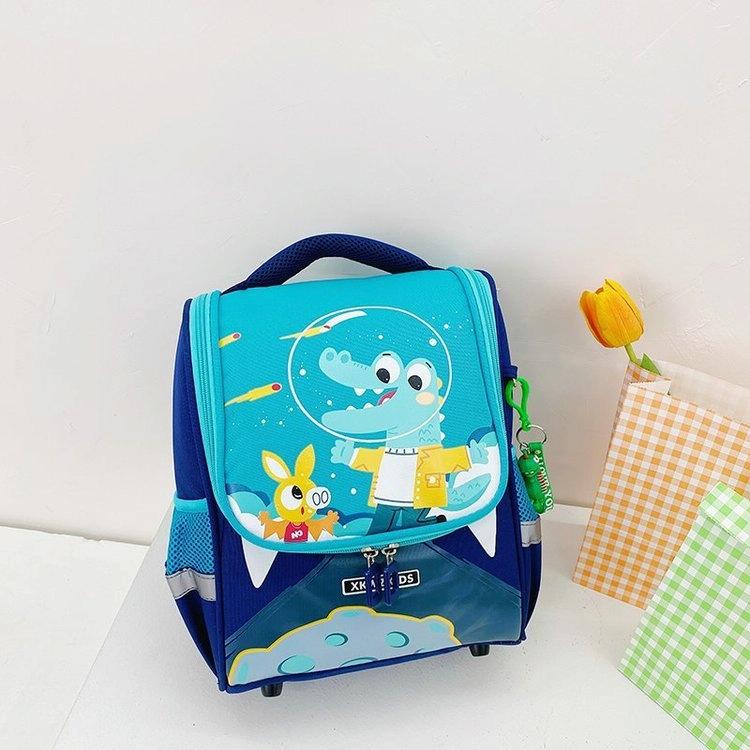 Kindergarten Dinosaur Shoulder Bag - Perfect for Little Ones - Dinosaur Green