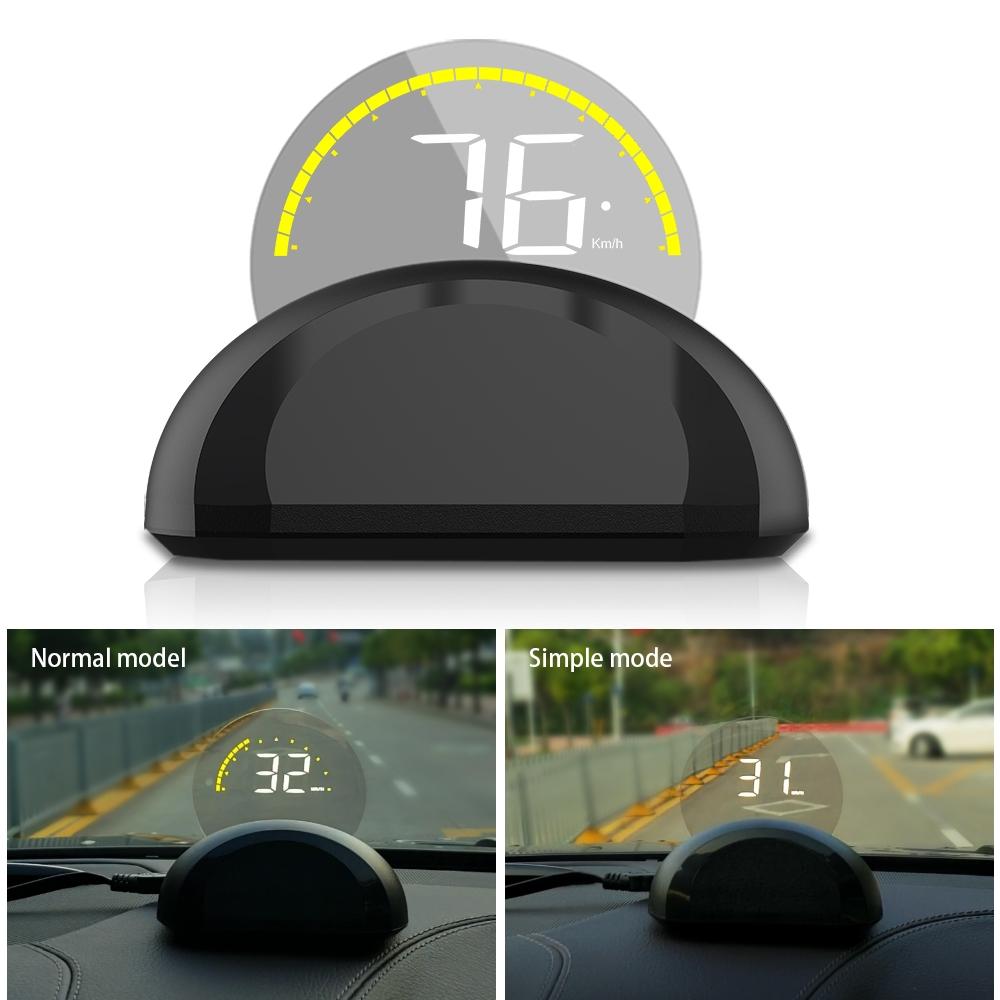 V562-3787SMC-202508271911-00 Universal Car Obd2 Hud 2.6 Inch Vehicle Head Up Display - Image 1
