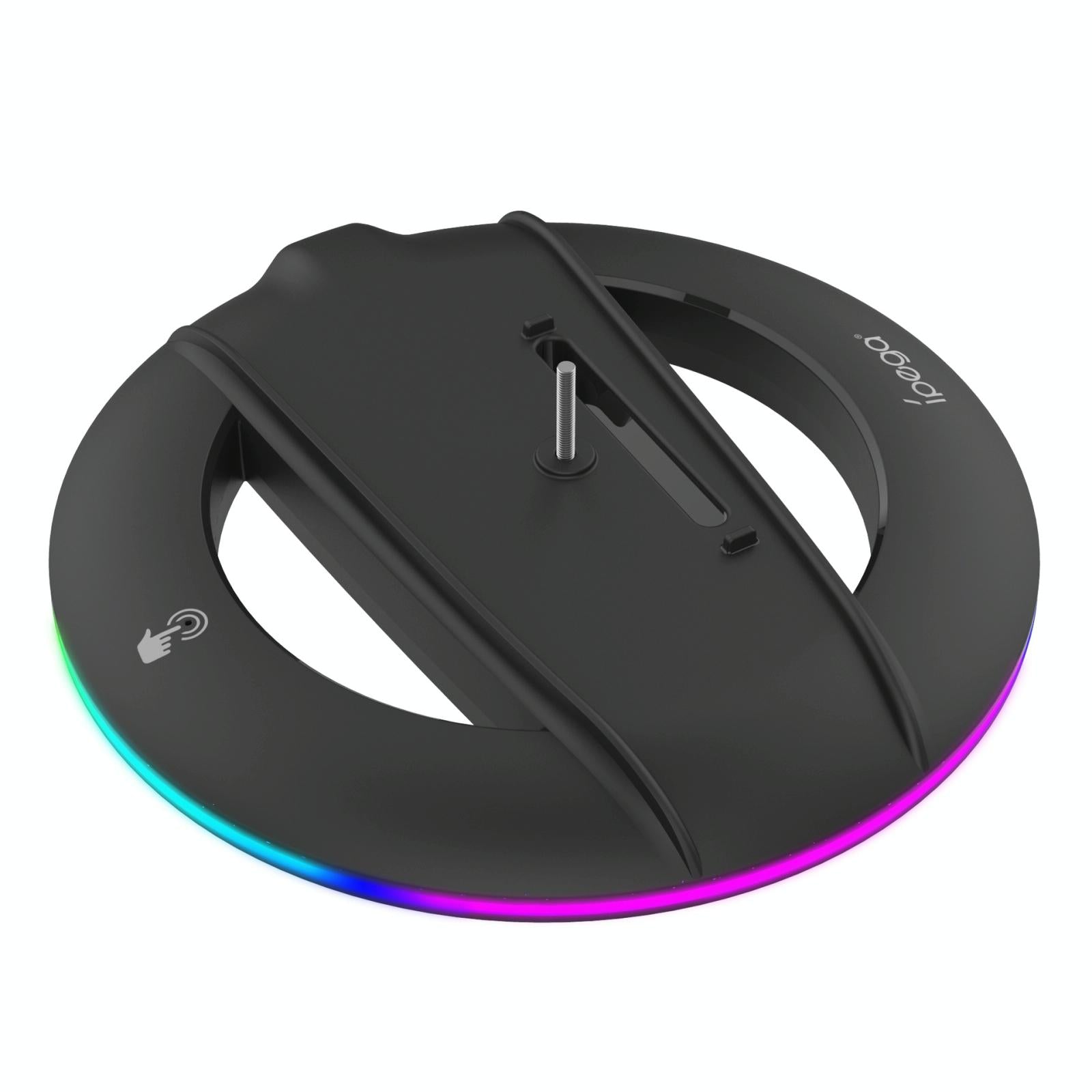 V562-4029284060DBT-202508282346-00 Universal Vertical Cooling Base For Sony Ps5 Slim - Black - Colourful Black - Image 1