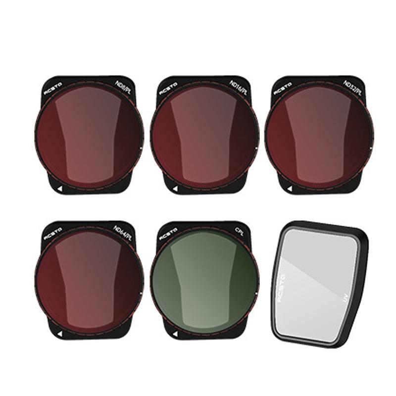 V562-4118493060DBT-202508290221-00 Waterproof Multi-layer Coating Filter for Dji Air 3 - Cpl - Nd-Pl8/16/32/64 +Uv +Cpl 6-In-1 - Image 1