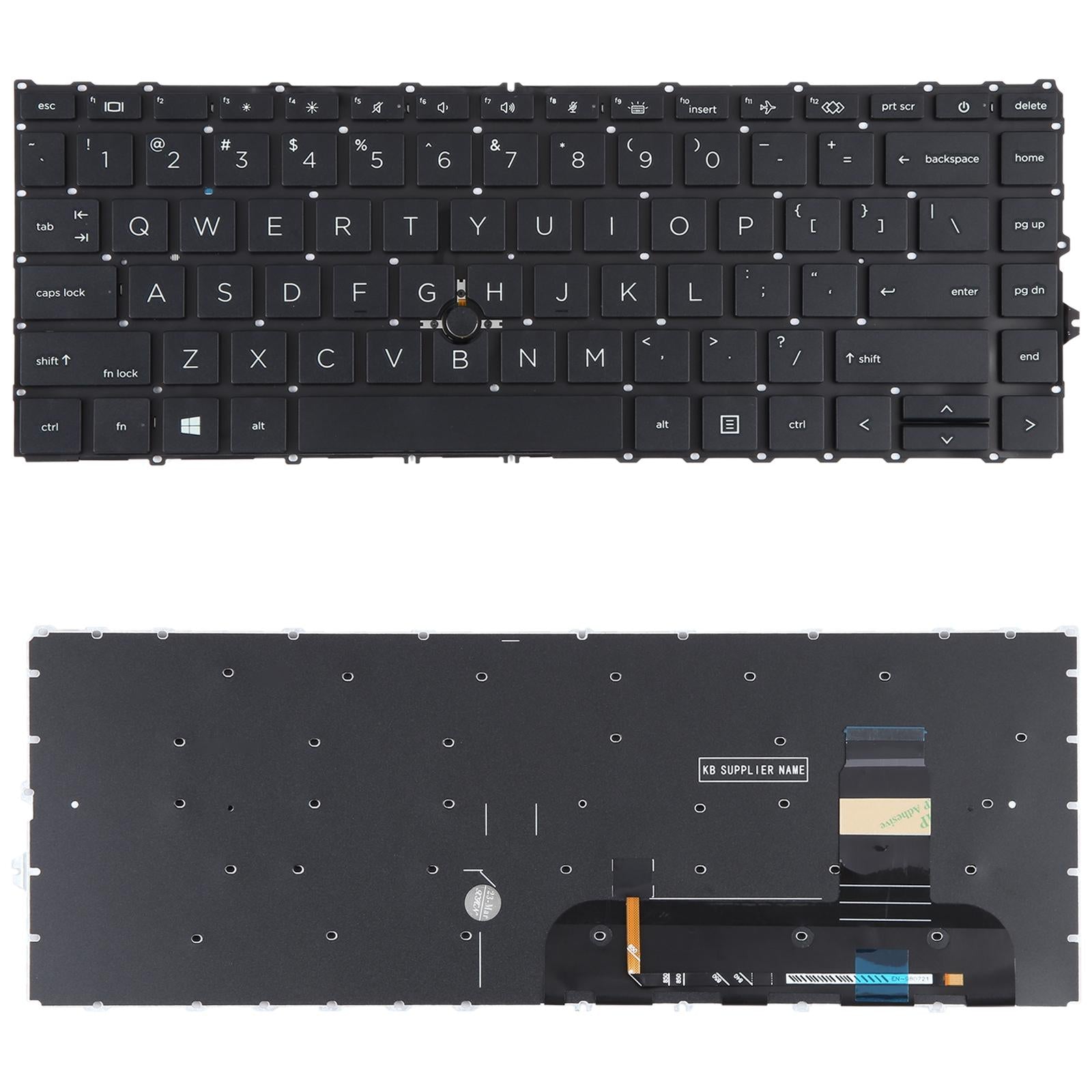 V562-4446SPS-202508271454-00 Backlit us Keyboard for Hp Elitebook 840 / 745 G7 / G8 - Image 1