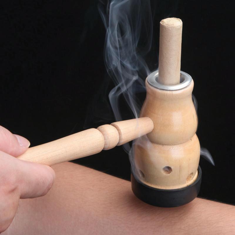 V562-45133830DBT-202508280526-00 Wooden Gourd Moxibustion Box For Moisture Massage Device - Image 1