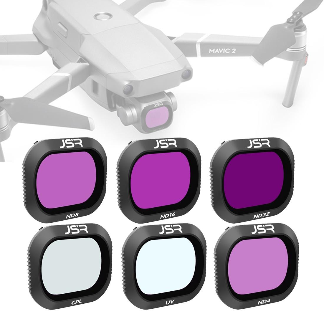 V562-4610POD-202508272254-00 6-in-1 Lens Filter for Dji Mavic 2 Pro Drone - Image 1
