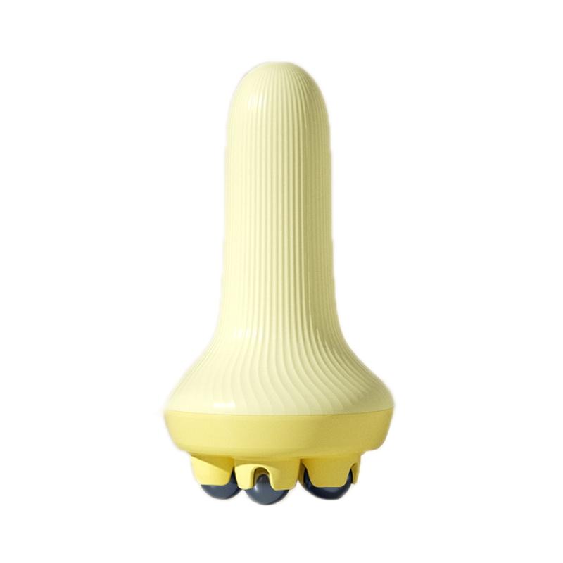 V562-6016342060DBT-202508280707-00 Abdominal Roller Massager For Inner Leg Muscle Relaxation Yellow - Image 1