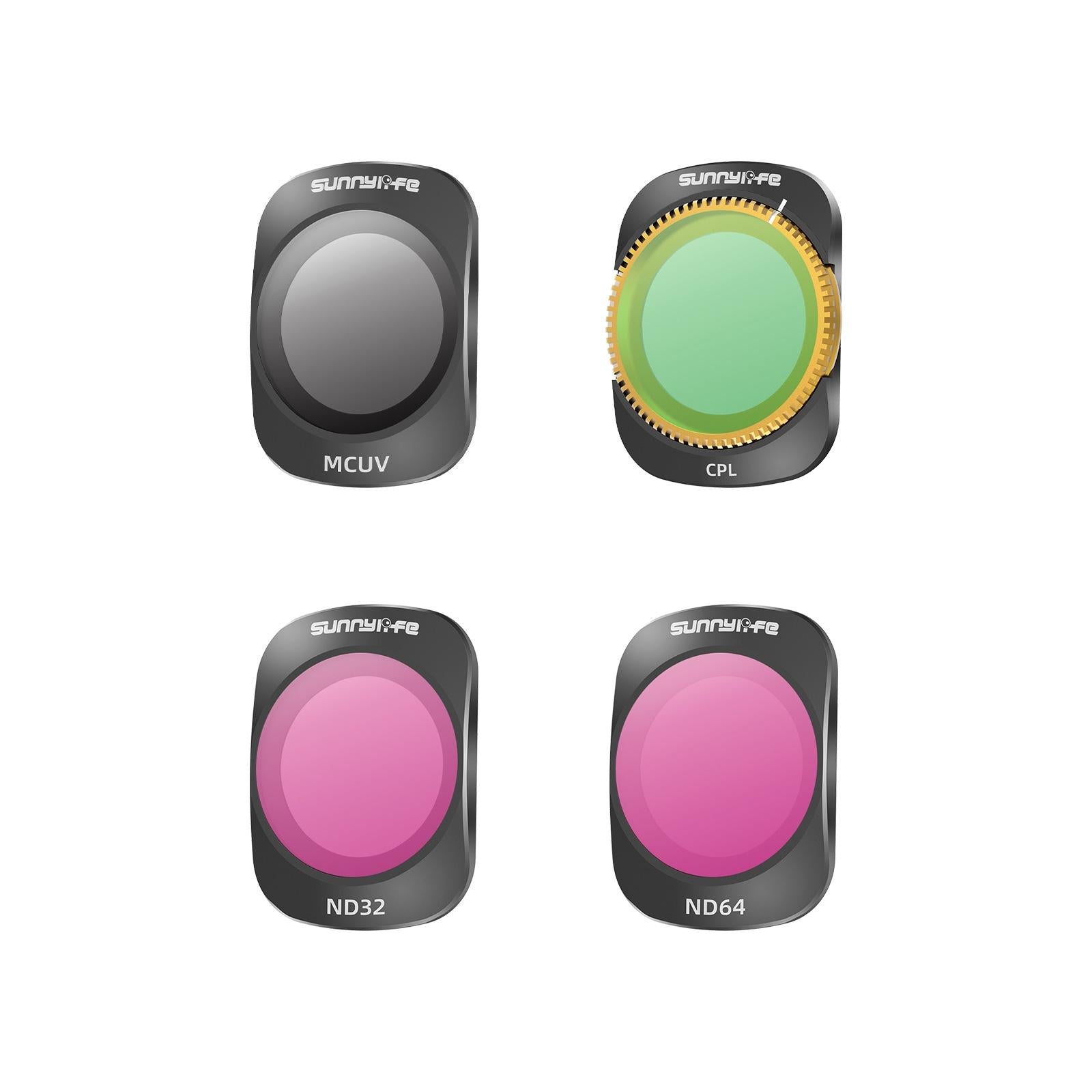 V562-619749500ADE-202508290210-00 Dji Pocket 3 Camera Lens Filter - 4 In 1 Mcuv Cpl Nd32/64 - Image 1